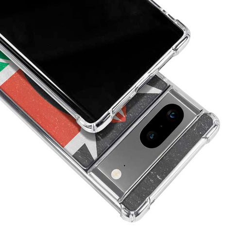 Kenya Flag Distressed Google Pixel 8 Clear Case